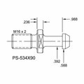 Tj Davies Co Solid Retention Knob PS-534X90